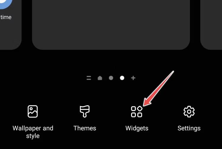 samsung-home-screen-widgets-menu 6 نصائح لتسهيل استخدام هاتف Android