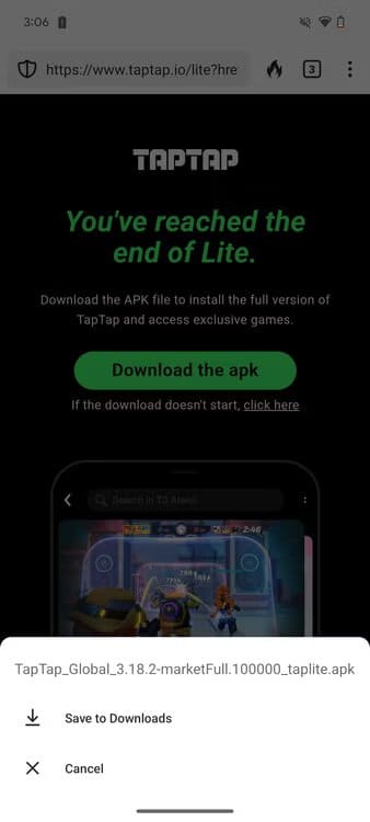 screenshot_20240215-150612 ما هو TapTap، وهل هي طريقة أفضل للعثور على ألعاب الهاتف المحمول؟