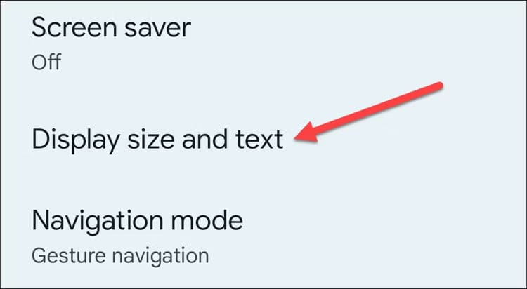 كيفية تغيير حجم النص والأيقونات وplus في Android - %categories