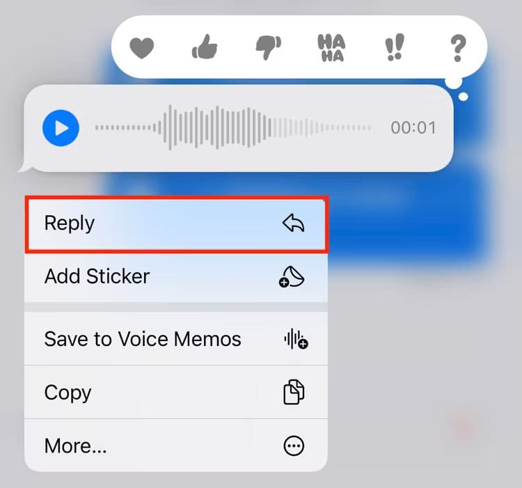 send-a-voice-message-on-an-iphone-20 كيفية إرسال رسالة صوتية على iPhone