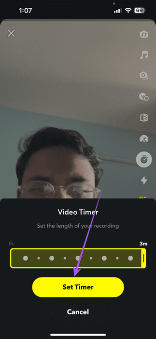 set-timer-snapchat-director-mode-473x1024-1 كيفية استخدام وضع المخرج على Snapchat