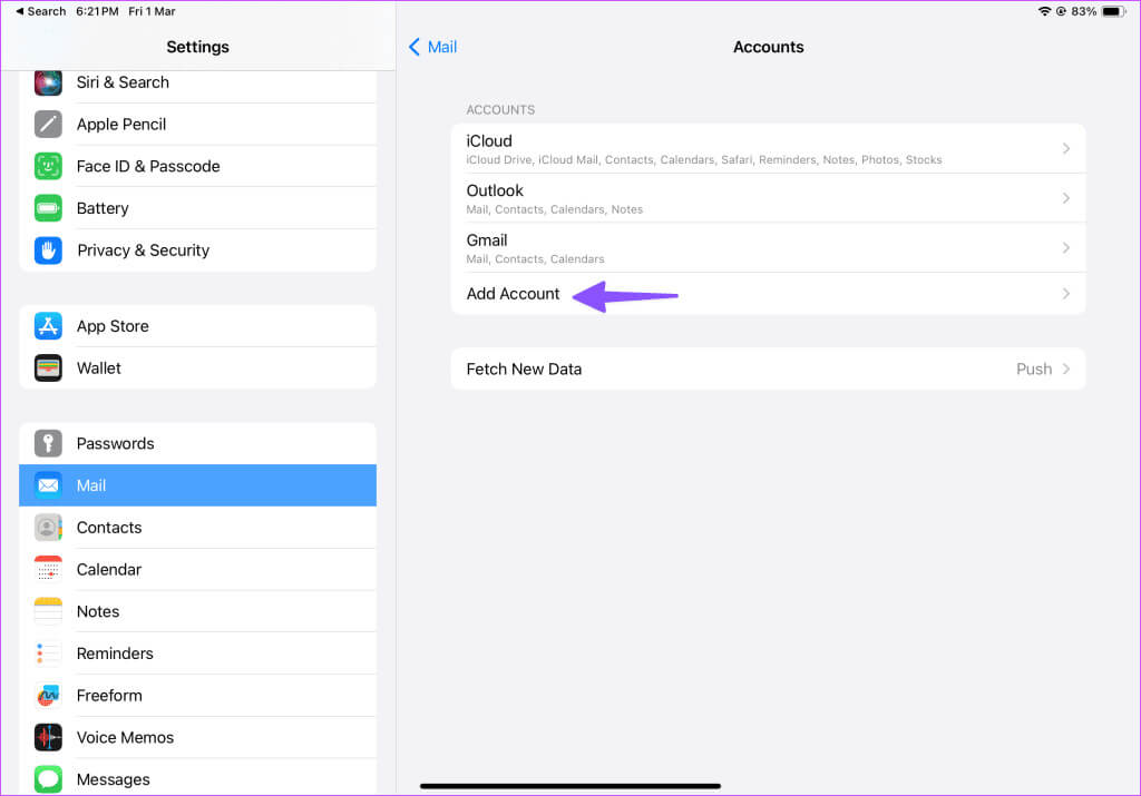 كيفية إعداد Outlook على iPad - %categories