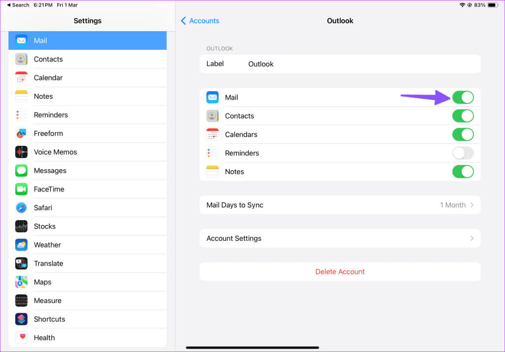 set-up-Outlook-on-iPad-5-1024x715-1 كيفية إعداد Outlook على iPad
