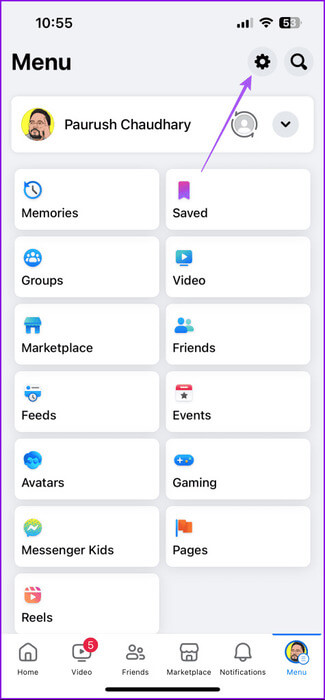 settings-facebook-app-1-475x1024-1 كيفية حذف سجل مشاهدة Facebook على الهاتف المحمول وسطح المكتب