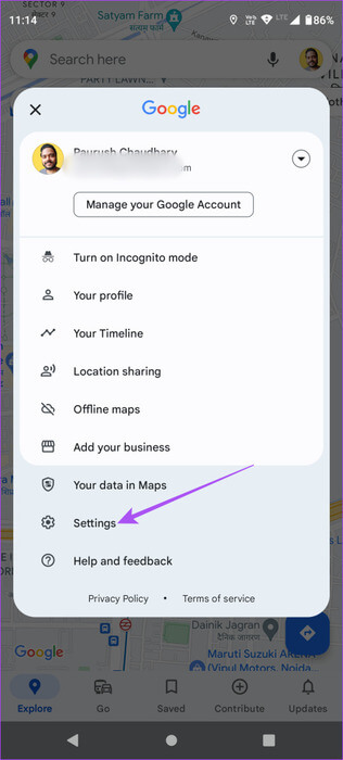 settings-google-maps-android-462x1024-1 كيفية استخدام Glanceable Directions على Google Maps