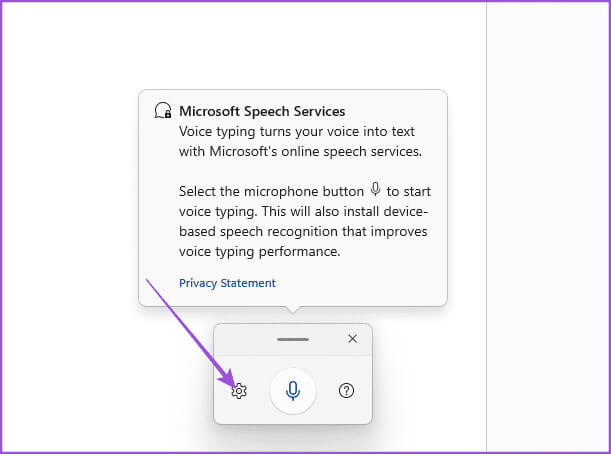 settings-microsoft-speech-services-windows-11 كيفية استخدام الكتابة الصوتية على Google Docs على الهاتف المحمول وسطح المكتب