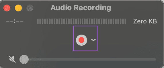 start-audio-recording-quicktime-player-mac 3 أفضل الطرق لتسجيل الصوت على Mac