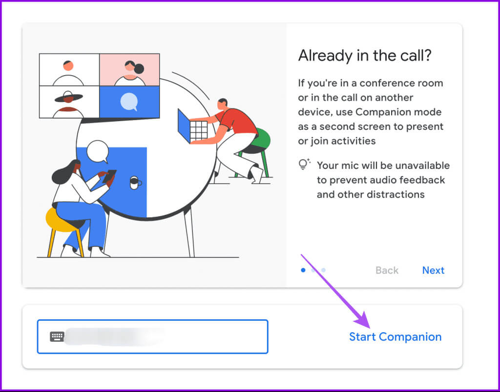 start-companion-mode-google-meet-1024x803-1 كيفية استخدام Companion Mode في Google Meet
