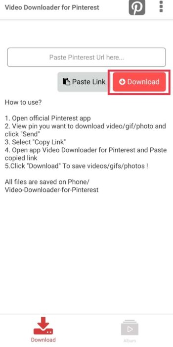 كيفية تنزيل مقاطع فيديو Pinterest على Android - %categories