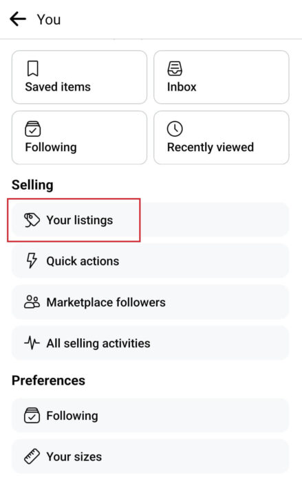 tap-on-the-your-account-icon-above-1-1-e1711298439783 الإبلاغ عن مشتري على Facebook Marketplace: كيف وماذا يحدث إذا قمت بذلك؟