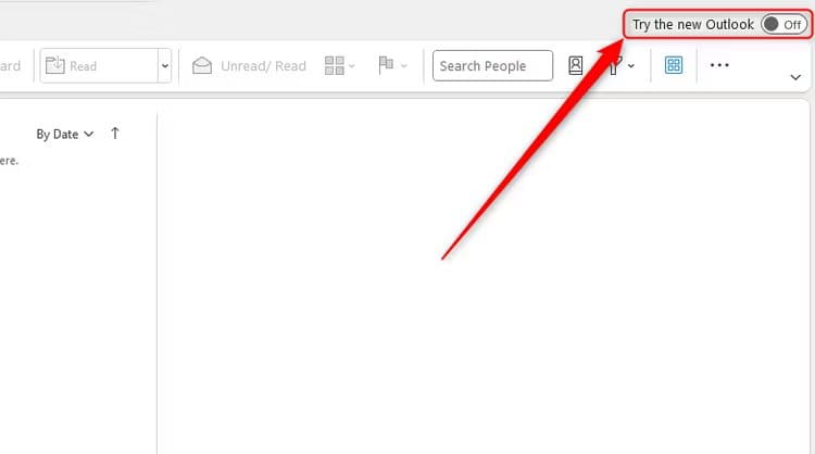 turn-on-new-outlook Outlook الجديد لنظام التشغيل Windows: كل ما تحتاج إلى معرفته