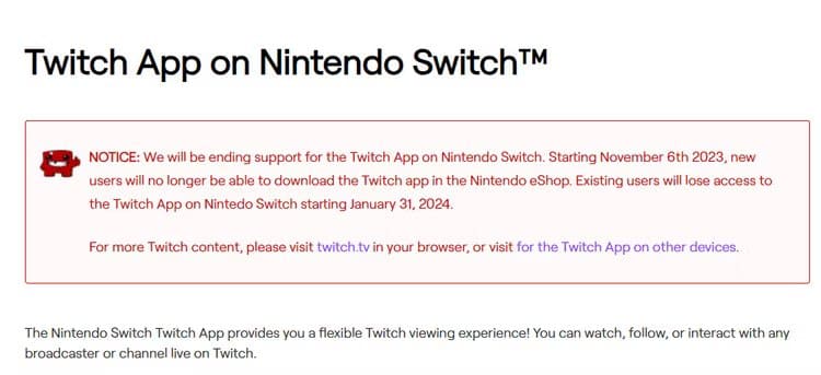 twitch-nintendo-switch-statement ما الذي يمكنك بثه على Nintendo Switch؟