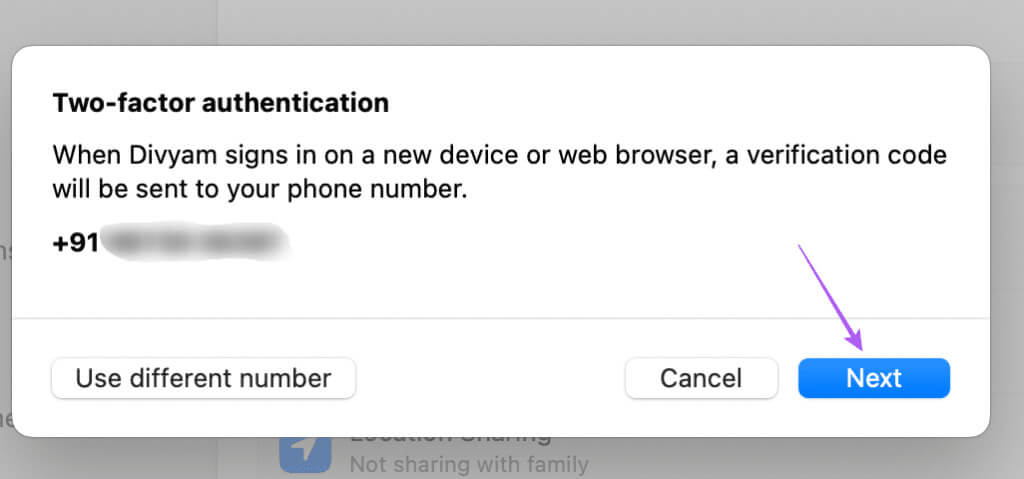 verify-phone-number-child-account-family-sharing-mac-1024x479-1 كيفية إعداد أدوات الرقابة الأبوية على Mac
