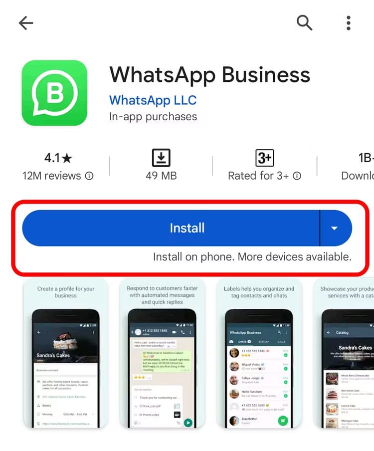 whatsapp-business كيفية استخدام حسابين على WhatsApp على Android