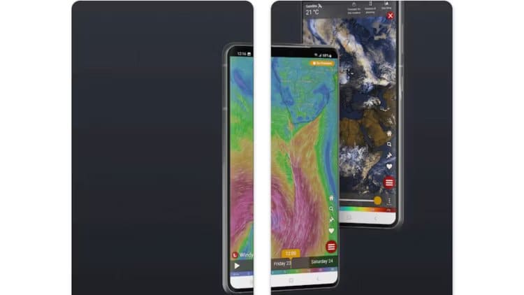 windy-app أفضل 10 تطبيقات widgets الطقس على نظام Android