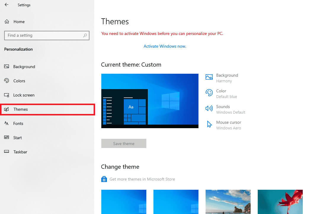 Weergave-instellingen resetten in Windows 10 - %categories