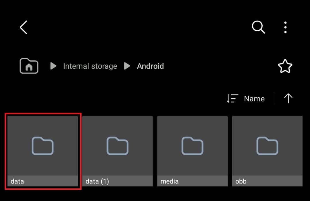 Go-to-the-data-folder أين يقوم Spotify بتخزين الموسيقى دون اتصال بالإنترنت على Android