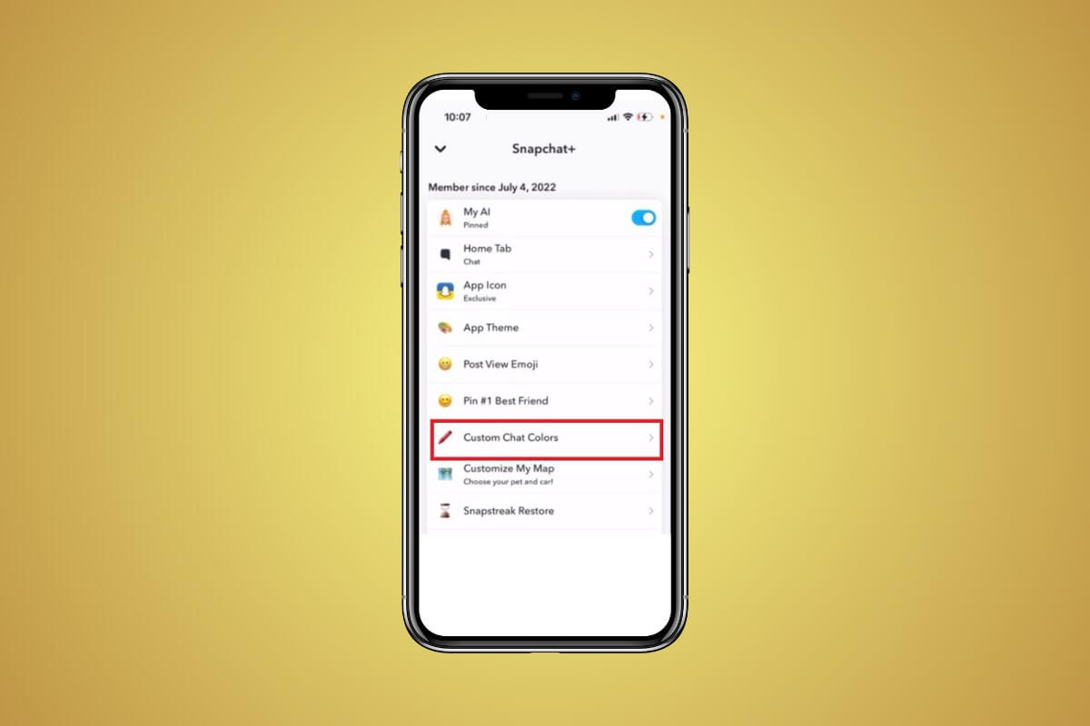 How-to-Change-Text-Color-in-Chat-on-Snapchat-on-Android كيفية تغيير لون النص في الدردشة على Snapchat في Android