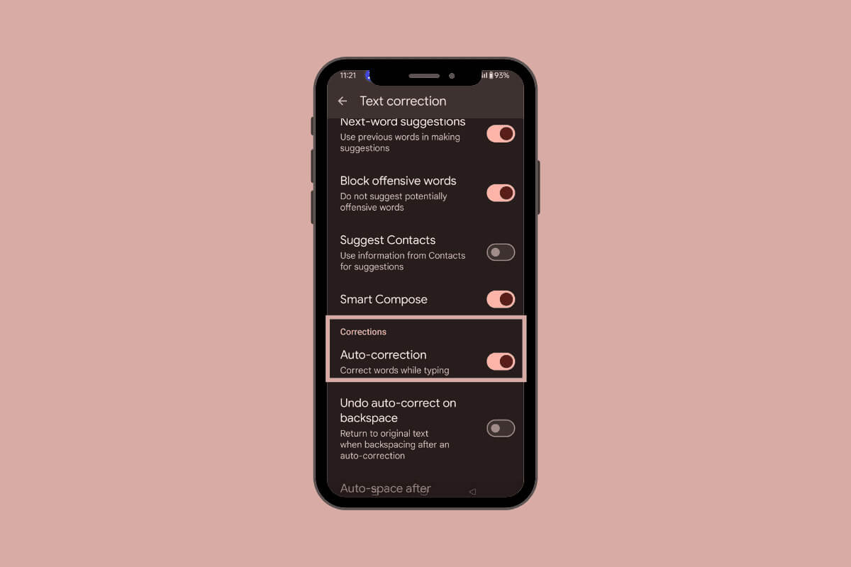 How-to-Fix-Autocorrect-on-Android-Phone كيفية إصلاح التصحيح التلقائي على هاتف Android