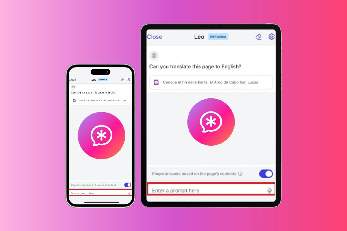 كيفية استخدام Brave Leo على iPhone وiPad - %categories
