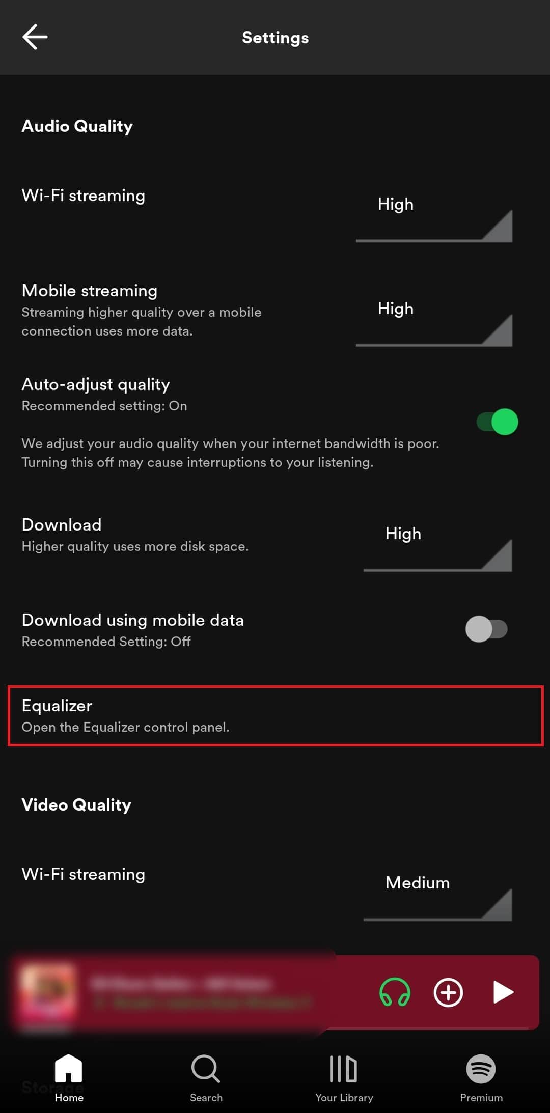 كيفية زيادة الجهير على Spotify Android - %categories