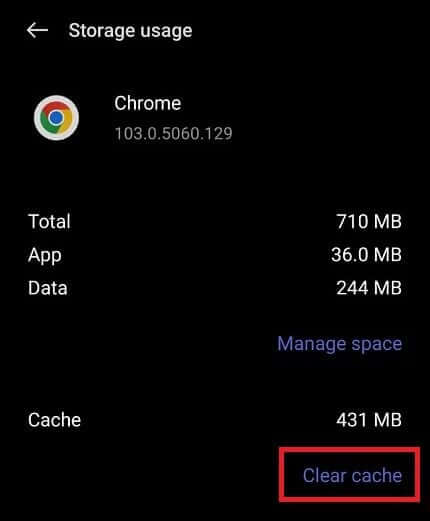 Tap-on-Storage-usage-and-then-tap-Clear-cache كيفية استخدام Spotify Web Player على Android