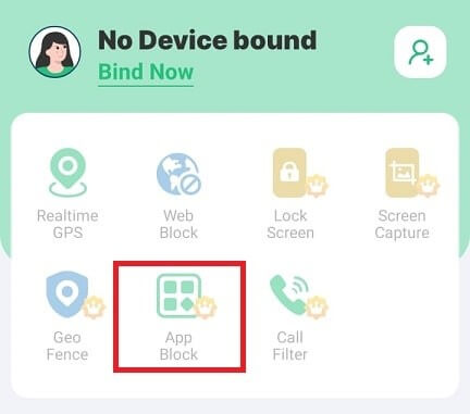 Tap-on-the-App-Block-feature كيفية حظر Snapchat على Android