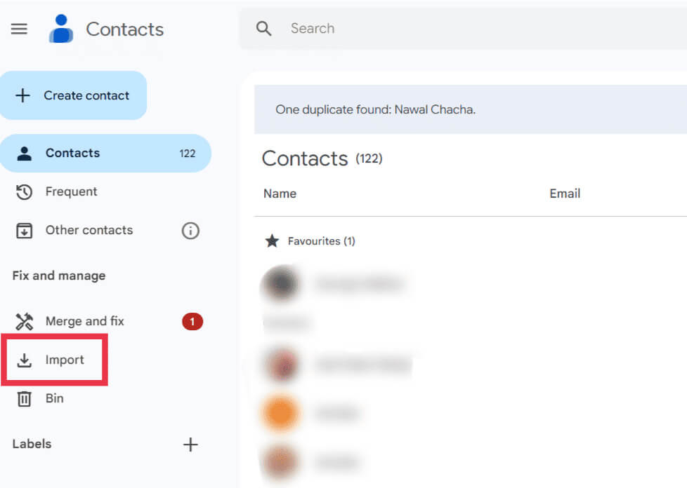 click-on-import-1 كيفية الحصول على جهات الاتصال من iCloud إلى هاتف Android