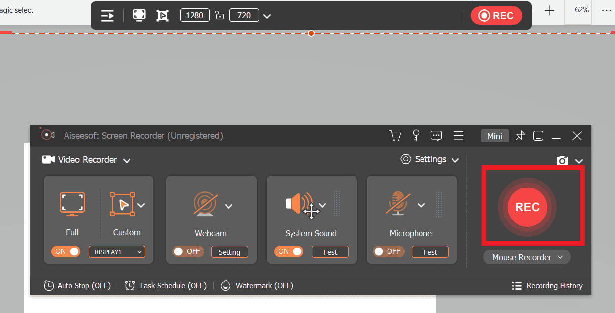 click-on-rec كيفية تسجيل فيديوهات من فيسبوك بسهولة