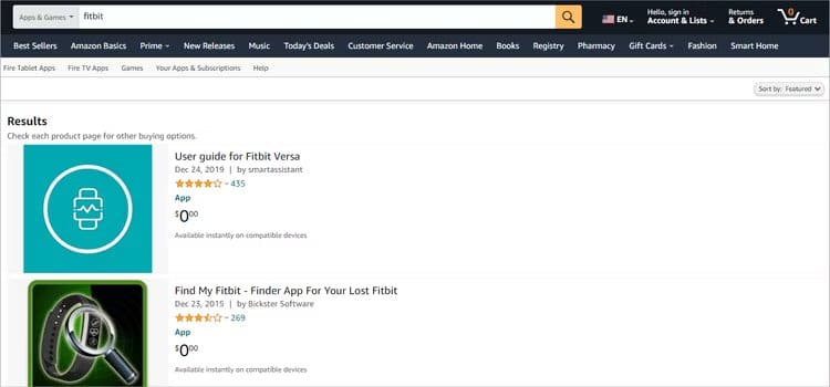 fitbit-amazon أنت بحاجة إلى متجر Play على Fire Tablet للحصول على هذه التطبيقات العشرة الشائعة