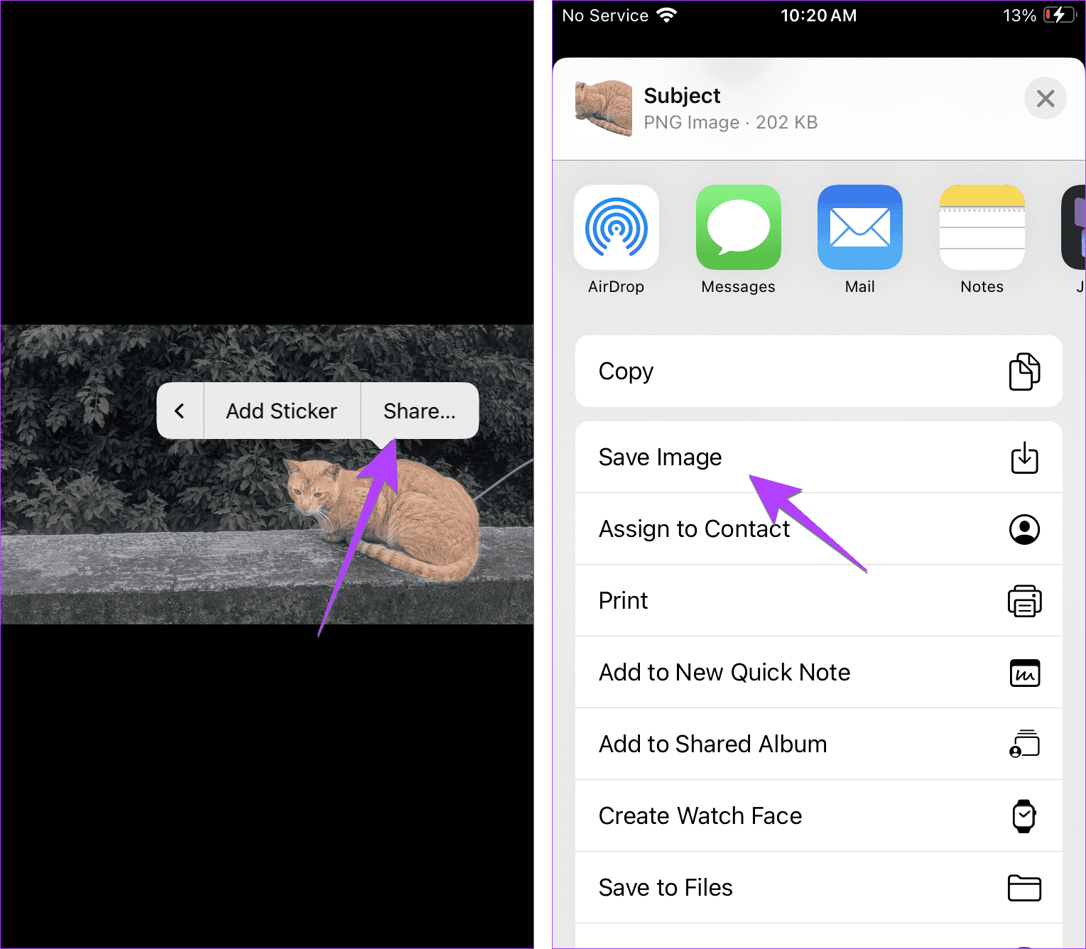 كيفية إضافة ملصق قطعة من صورة إلى صورة أخرى على iPhone - %categories