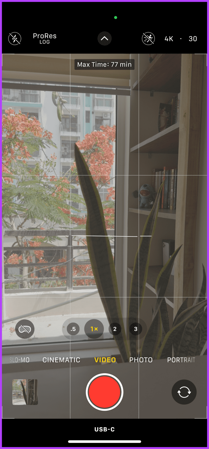 iphone-15-pro-camera-app-2-716x1536-1 لماذا لا يعمل تسجيل الفيديو الخاص بـ iPhone 15 Pro وكيفية إصلاحه