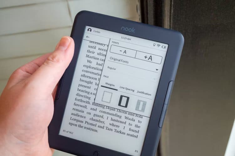 nook-1 Kindle مقابل Nook: ما هو القارئ الإلكتروني الأفضل بالنسبة لك؟