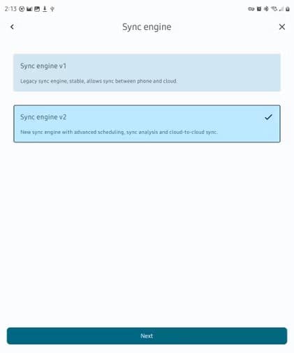 screenshot_20240401_141348_foldersync كيفية عمل نسخة احتياطية ومزامنة هاتف Android الخاص بك مباشرة إلى محرك أقراص ثابت خارجي