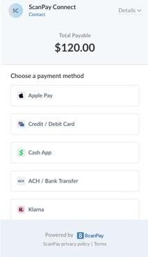 select-credit-card كيفية مسح بطاقات الائتمان على Android