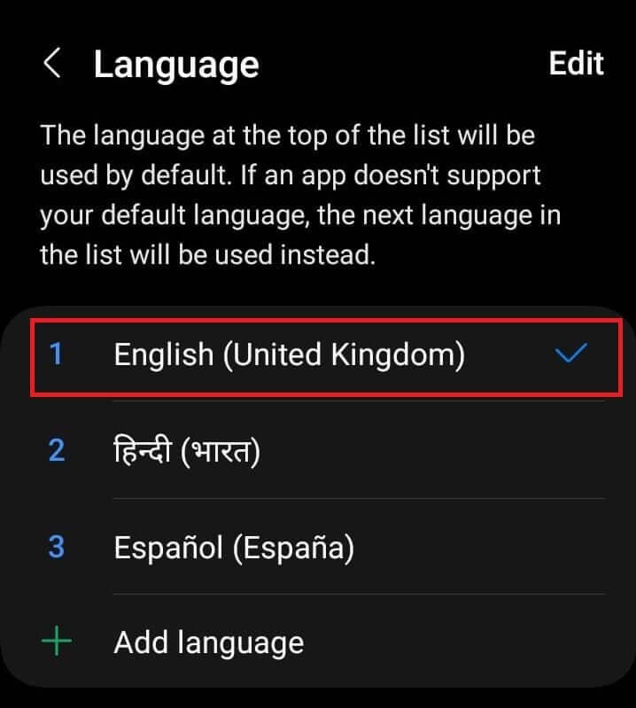 select-english-language-e1713945696244 كيفية تغيير إعدادات البريد الصوتي من الإسبانية إلى الإنجليزية على أندرويد