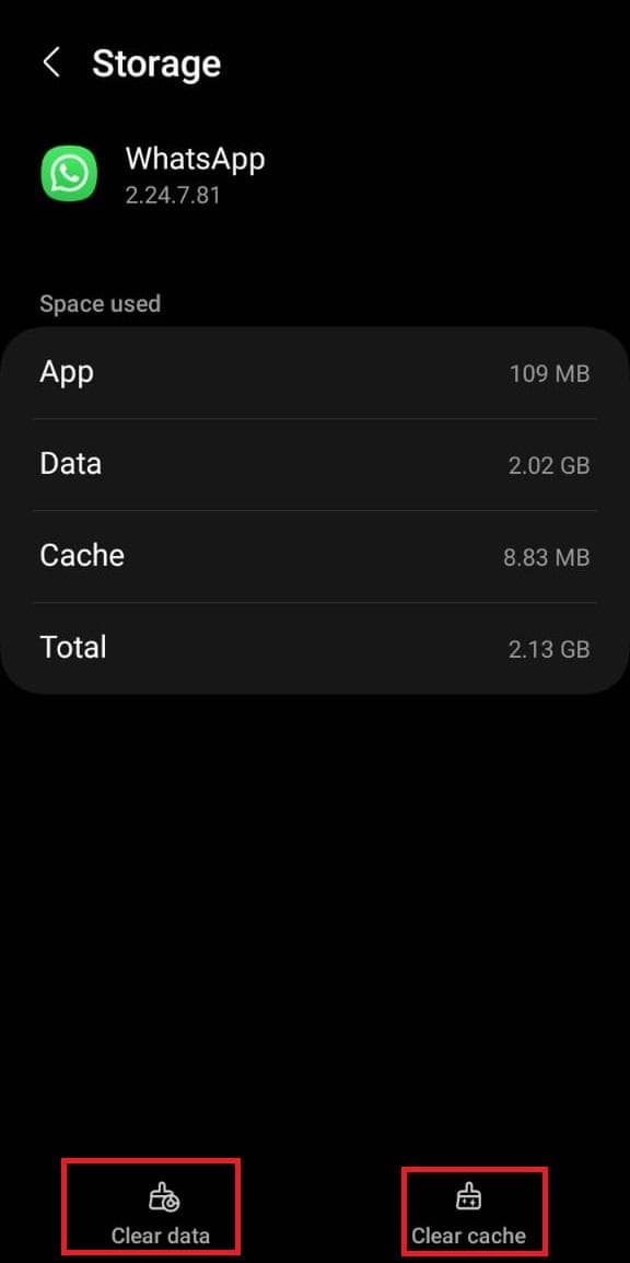 tap-clear-data-and-clear-cache كيفية حذف سجل الرموز التعبيرية