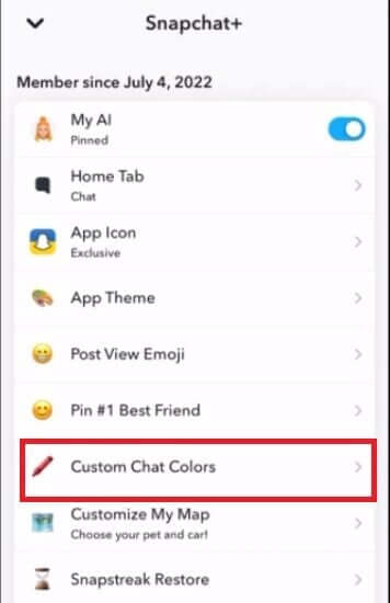 كيفية تغيير لون النص في Sohbetعلى Snapchat في Android - %categories