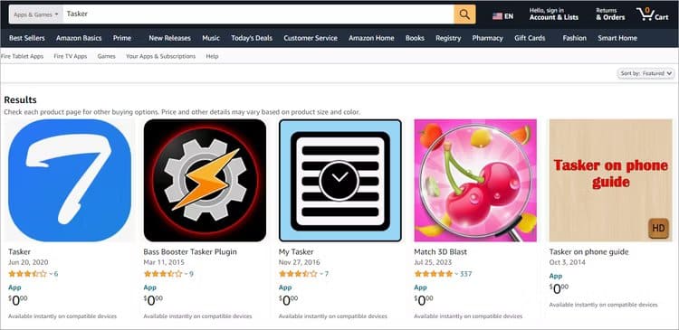 tasker-amazon أنت بحاجة إلى متجر Play على Fire Tablet للحصول على هذه التطبيقات العشرة الشائعة
