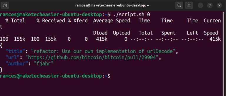 use-jq-json-linux-06-jq-custom-script-working استخدام أمر jq لتحليل بيانات JSON على نظام Linux