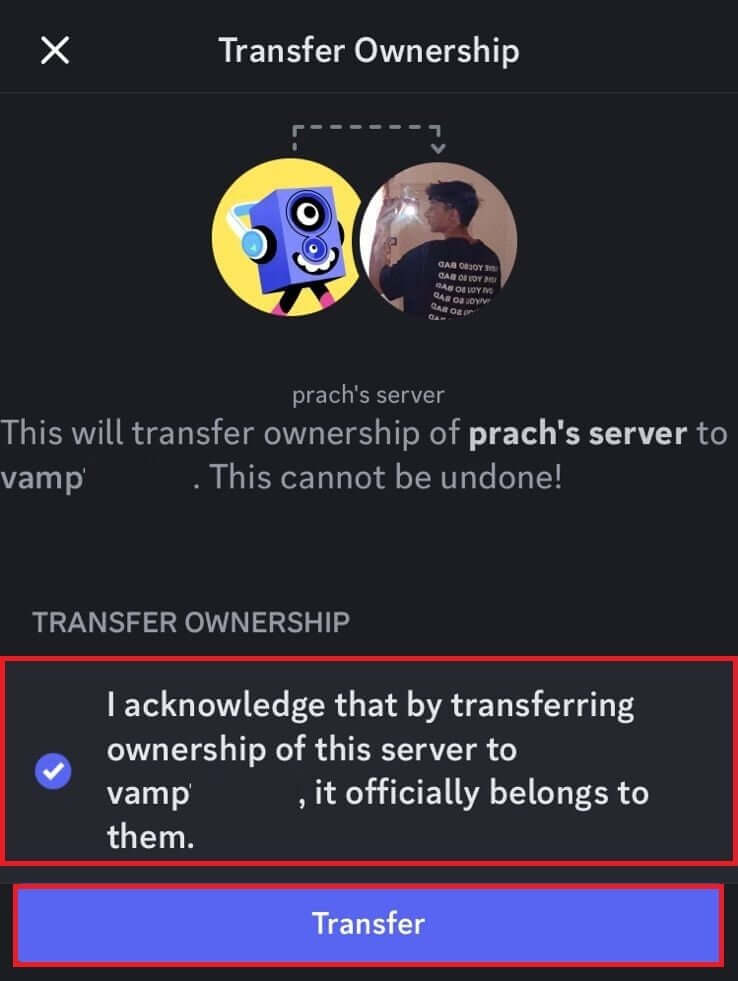 tap-on-transfer-e1714375162745 كيفية إزالة التاج على Discord