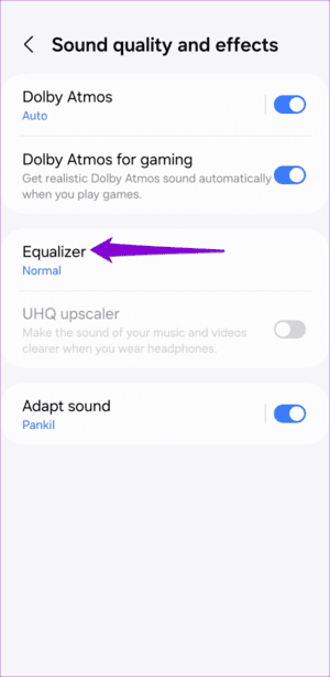 Equalizer-on-Samsung-Phone-500x1024-1 أفضل 7 طرق لتحسين جودة الصوت في هواتف Samsung Galaxy