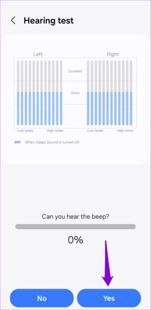 Hearing-Profile-on-Samsung-Galaxy-Phone-500x1024-1 أفضل 7 طرق لتحسين جودة الصوت في هواتف Samsung Galaxy