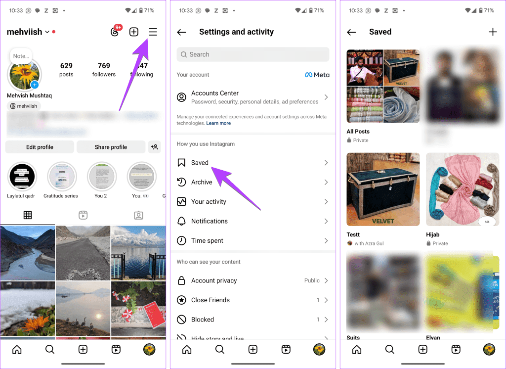 Instagram-saved-posts-view-1024x746-1 ماذا يحدث عندما تقوم بحفظ منشور على Instagram؟