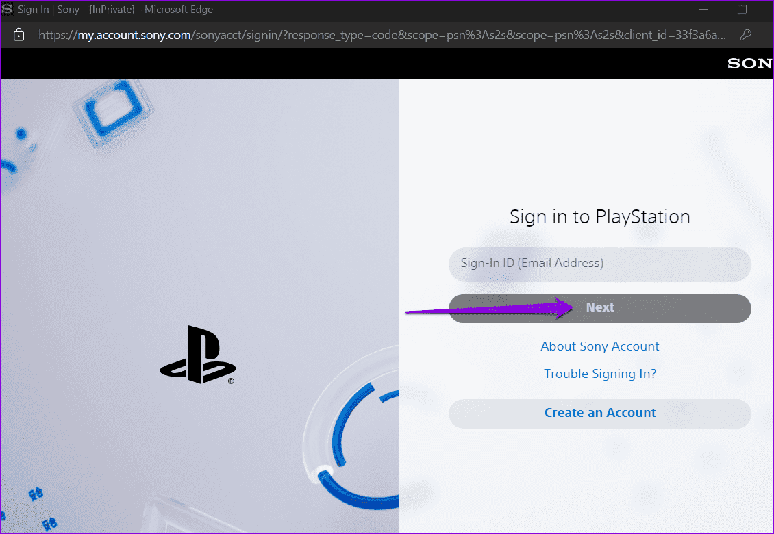 Sign-Into-PSN-Account طريقتان لإصلاح خطأ "لا يمكن الاتصال باستخدام SSL" على PS4 أو PS5