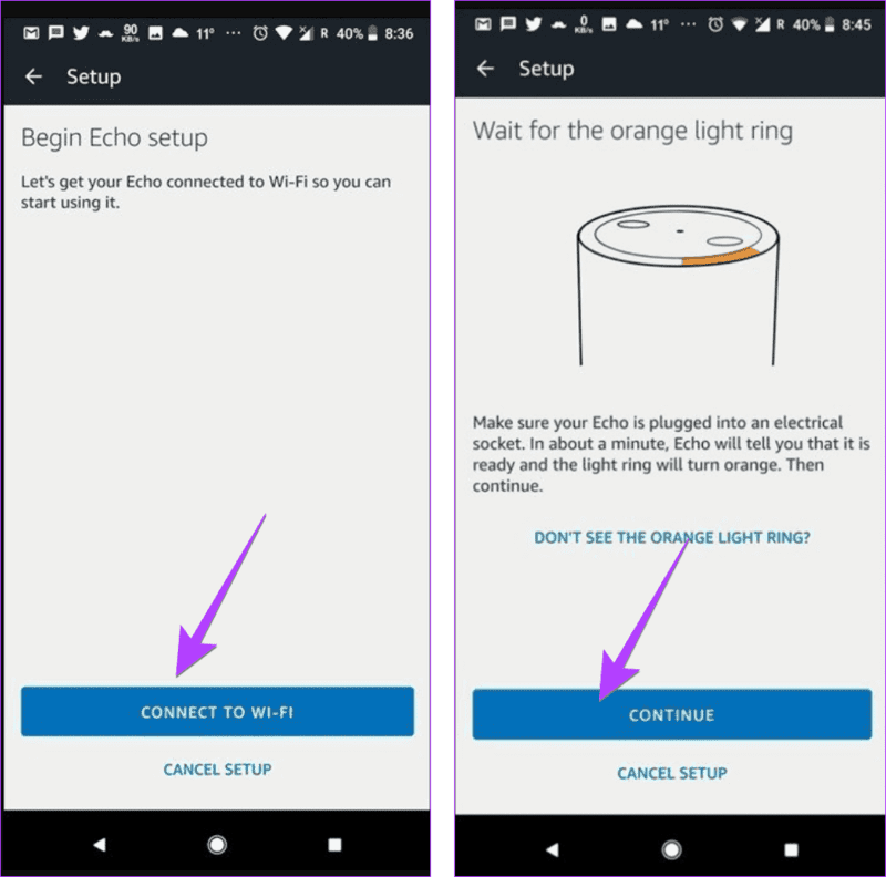 Alexa-app-connect-to-wifi أفضل 15 طريقة لإصلاح مشكلات إعداد Amazon Echo وAlexa