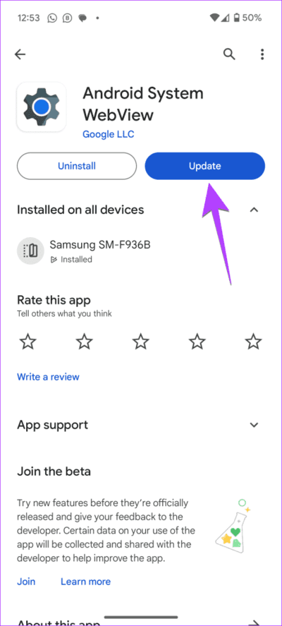 Android-system-webview-update-462x1024-1 أفضل 15 طريقة لإصلاح مشكلات إعداد Amazon Echo وAlexa