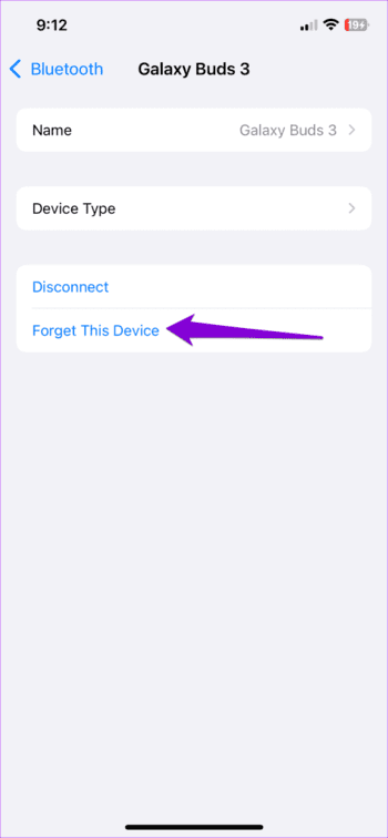 Forget-Bluetooth-Device-on-iPhone-474x1024-1 كيفية إصلاح مشاكل مزامنة الصوت على Samsung Galaxy Buds 3