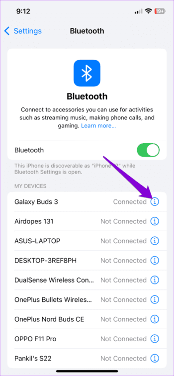 Galaxy-Buds-3-Settings-on-iPhone-474x1024-1 كيفية إصلاح مشاكل مزامنة الصوت على Samsung Galaxy Buds 3
