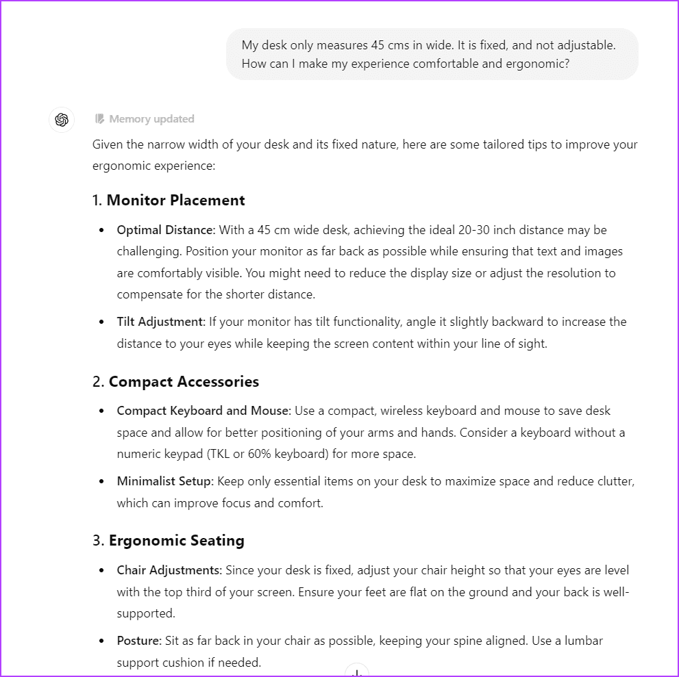 Measure-and-Describe-Workspace كيفية استخدام الذكاء الاصطناعي لإعداد مساحة عمل مريحة – مجانًا